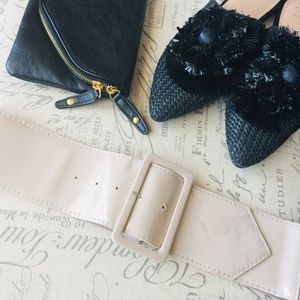 SOLD!! 🖤 Patent Leather Fashion Belt 🖤